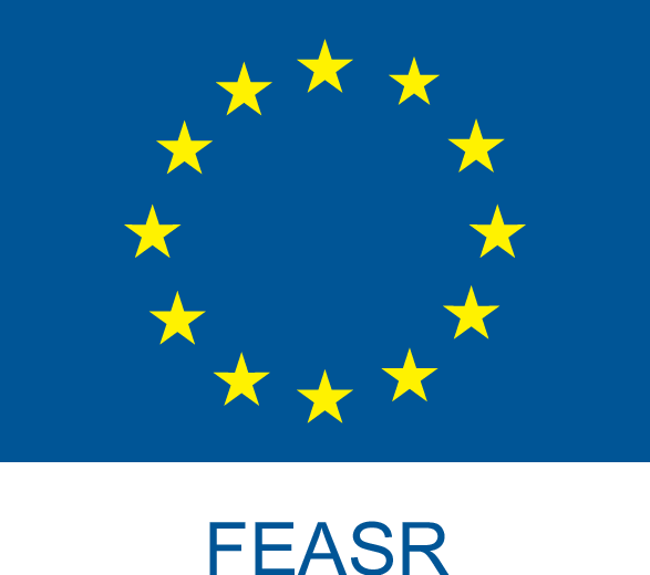 Logo FEASR con bandiera dell’Unione Europea e scritta FEASR
